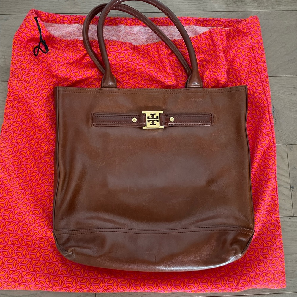Tory Burch - Brown Leather Tote